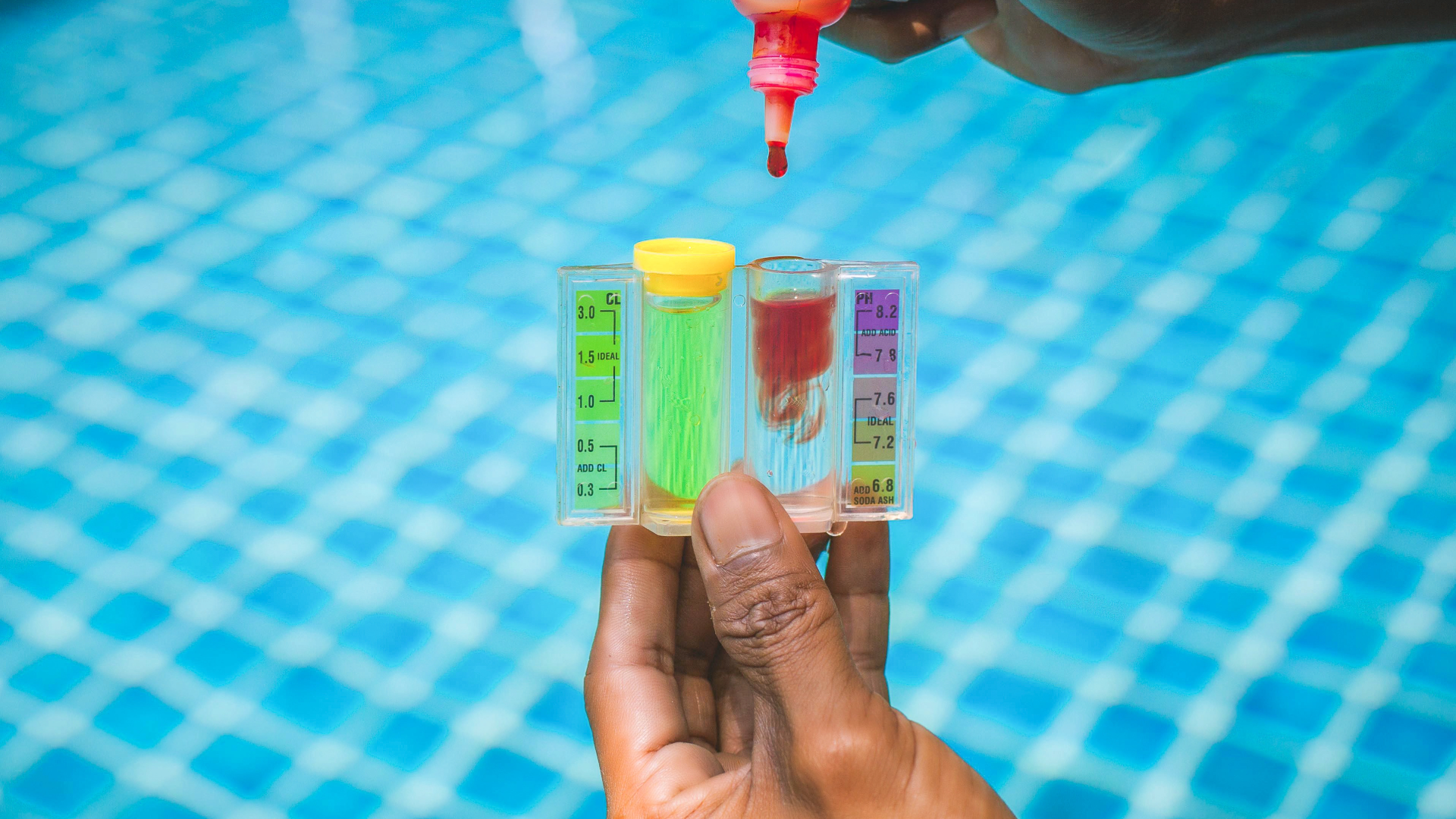 Pool chemical balancing